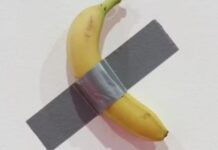 Obra de arte com banana e fita isolante avaliada em R$ 34 milhões é roubada de museu