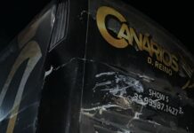 Ônibus da banda Canários do Reino é atingido por carreta no Piauí; ninguém da equipe ficou ferido