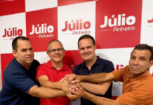 Ex-prefeito de Santa Teresinha Ailton da Bicicleta declara apoio à pré-candidatura de Júlio Pinheiro a deputado estadual